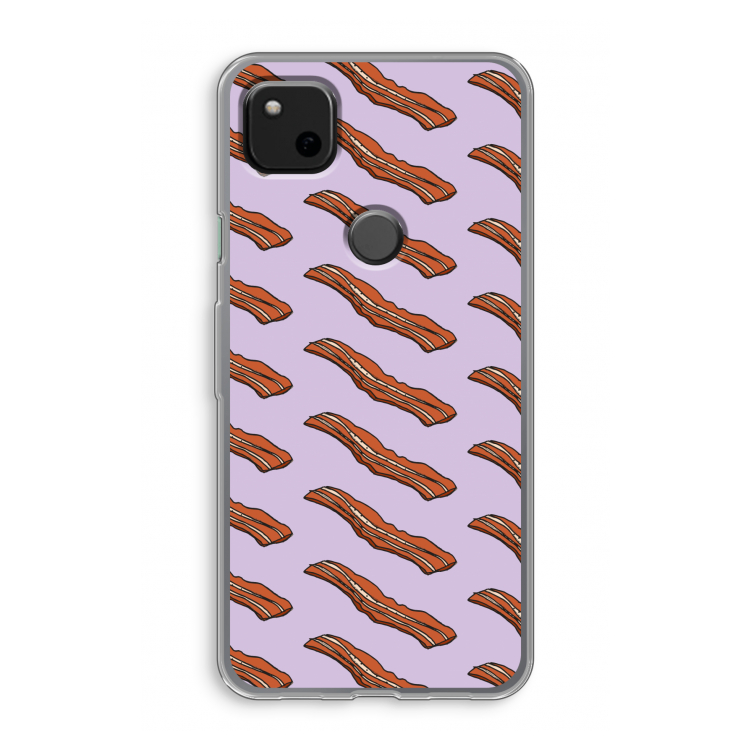 Bacon to my eggs #2: Google Pixel 4a Transparant Hoesje
