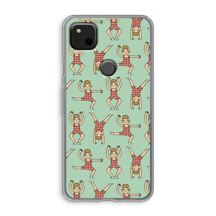 Gymboys: Google Pixel 4a Transparant Hoesje