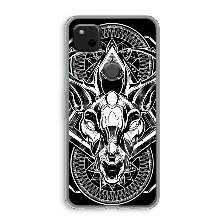 Oh Deer: Google Pixel 4a Transparant Hoesje