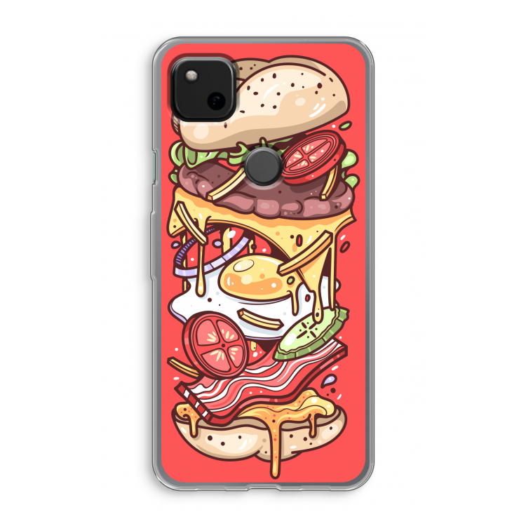 Diet Coke Please: Google Pixel 4a Transparant Hoesje