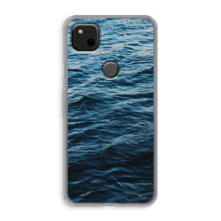 Oceaan: Google Pixel 4a Transparant Hoesje