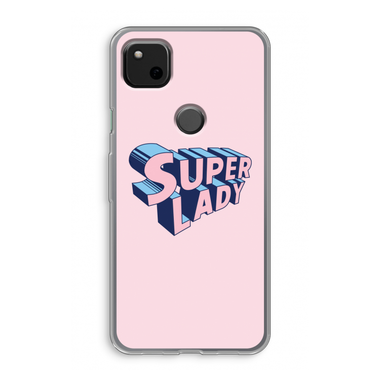 Superlady: Google Pixel 4a Transparant Hoesje