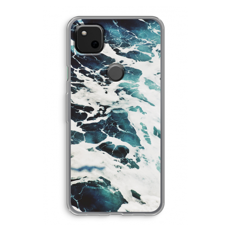 Golven: Google Pixel 4a Transparant Hoesje
