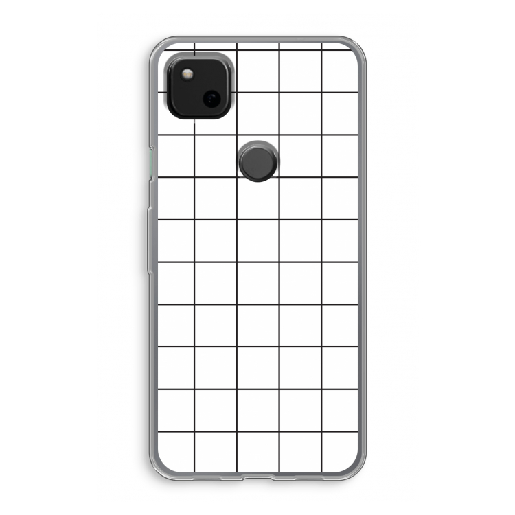 Rooster: Google Pixel 4a Transparant Hoesje