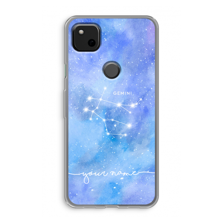 Sterrenbeeld - Licht: Google Pixel 4a Transparant Hoesje