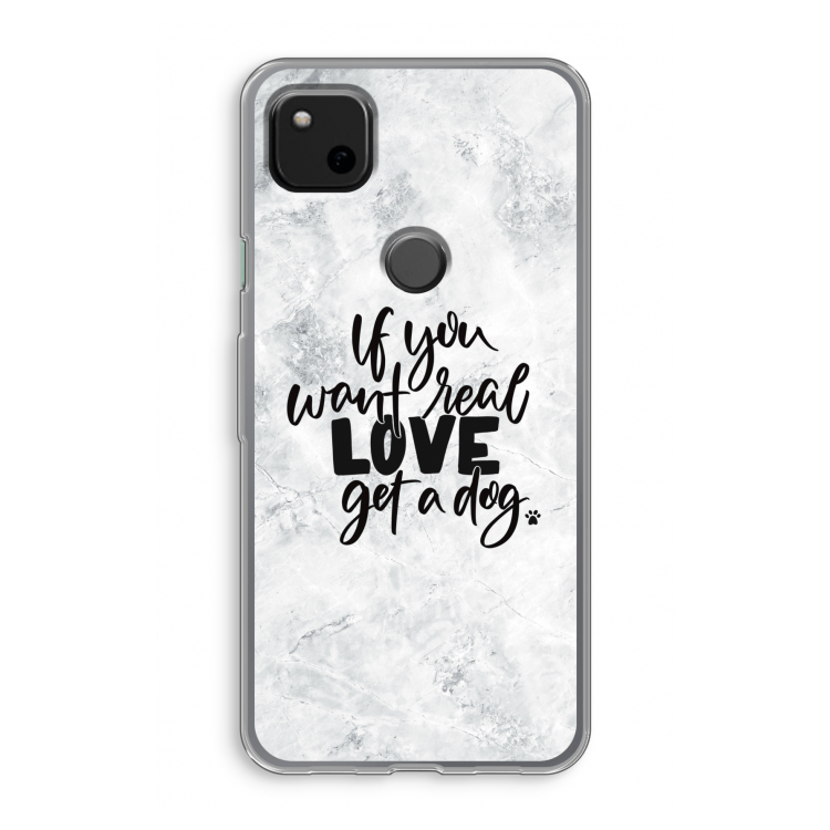 Partner in crime: Google Pixel 4a Transparant Hoesje
