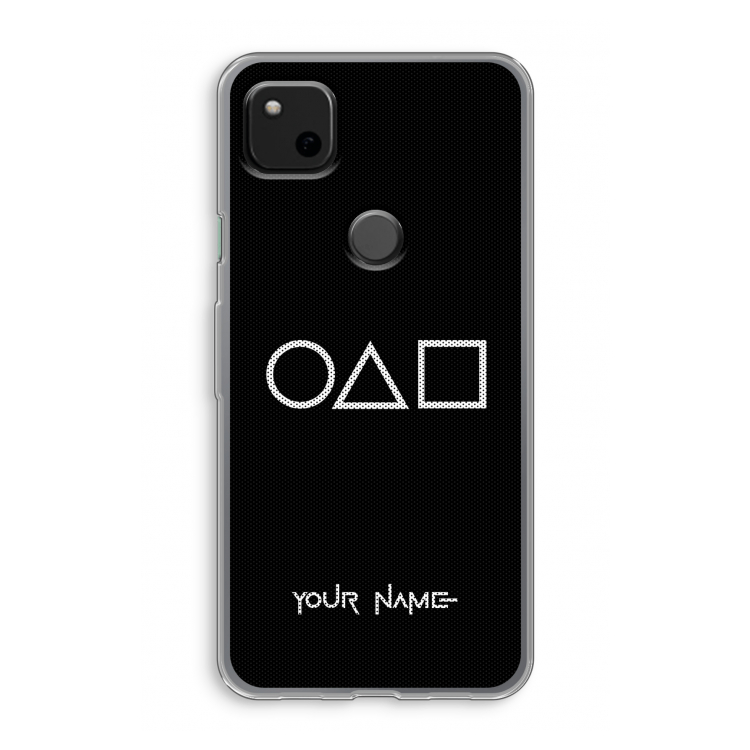 Squid Game: Google Pixel 4a Transparant Hoesje