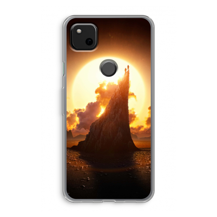 Children of the Sun: Google Pixel 4a Transparant Hoesje