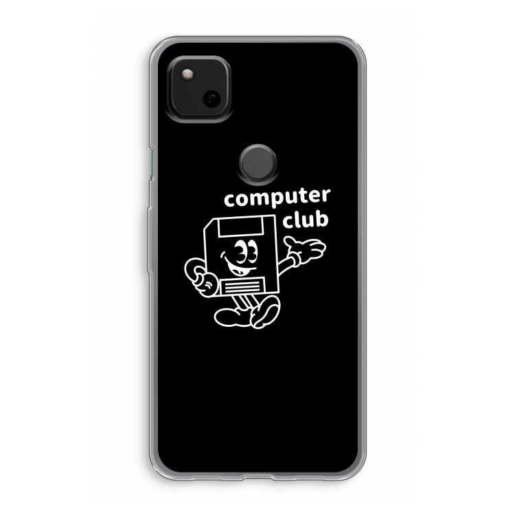 Floppyhead: Google Pixel 4a Transparant Hoesje