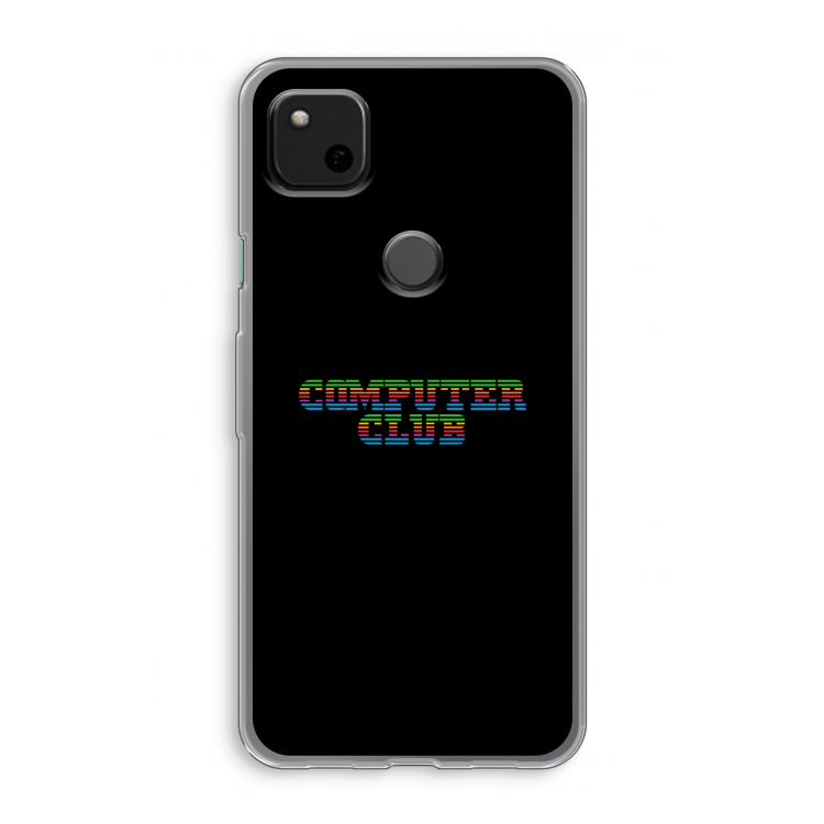 Retro: Google Pixel 4a Transparant Hoesje
