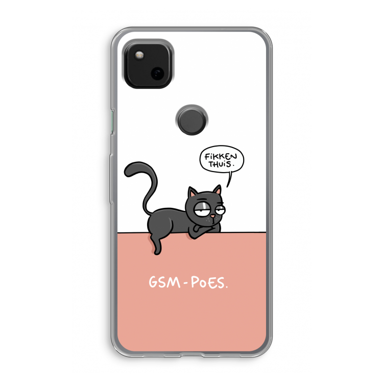 GSM poes: Google Pixel 4a Transparant Hoesje
