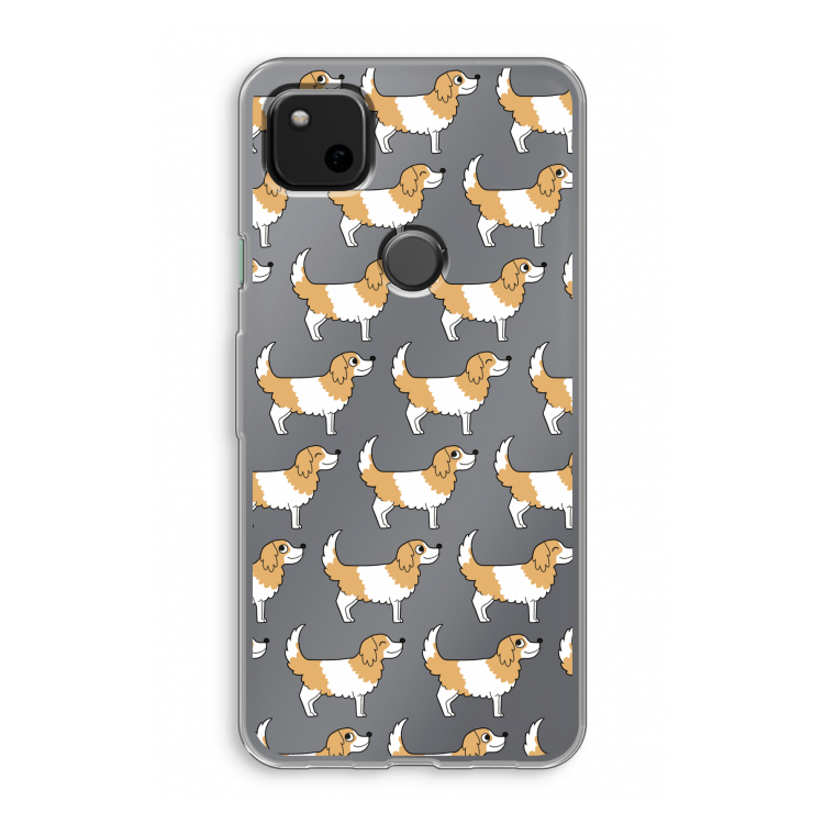 Doggy: Google Pixel 4a Transparant Hoesje