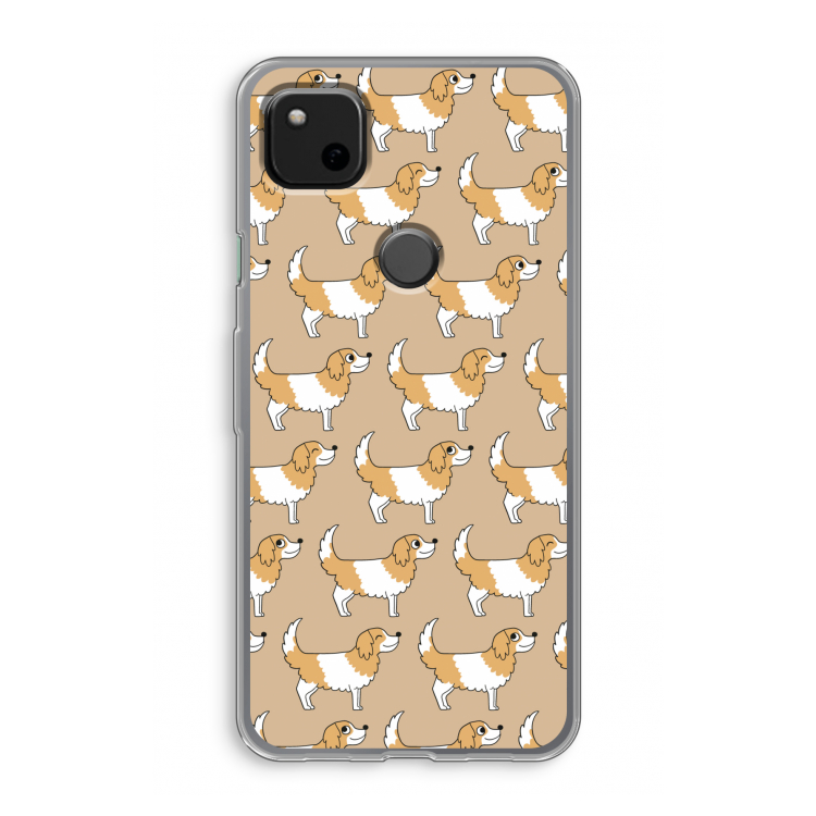 Doggy: Google Pixel 4a Transparant Hoesje