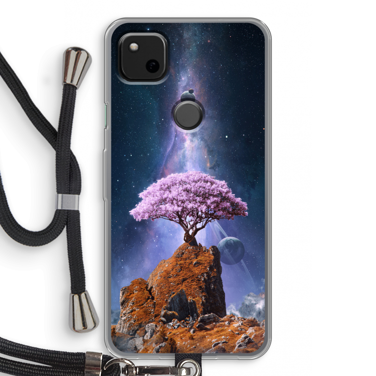 Ambition: Pixel 4a Transparant Hoesje met koord