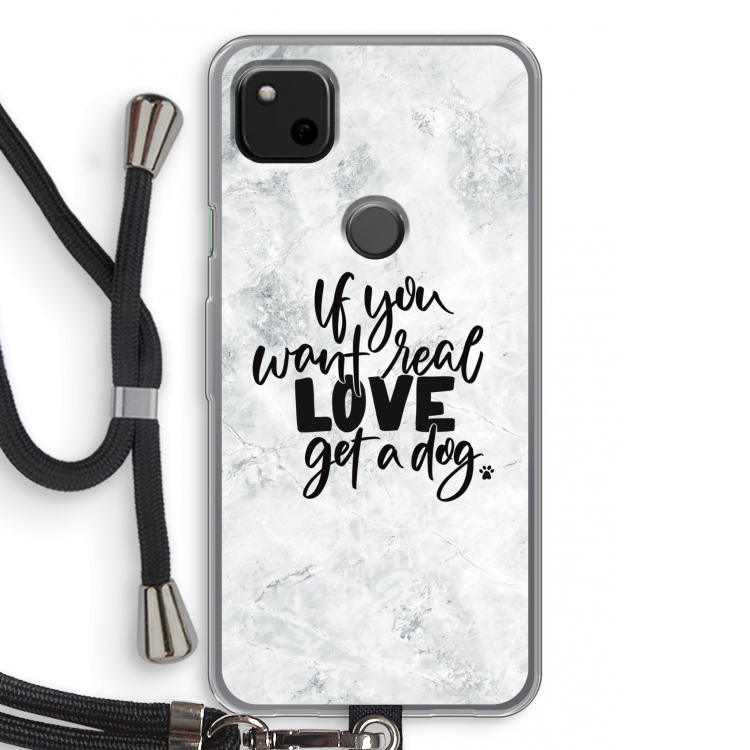 Partner in crime: Pixel 4a Transparant Hoesje met koord