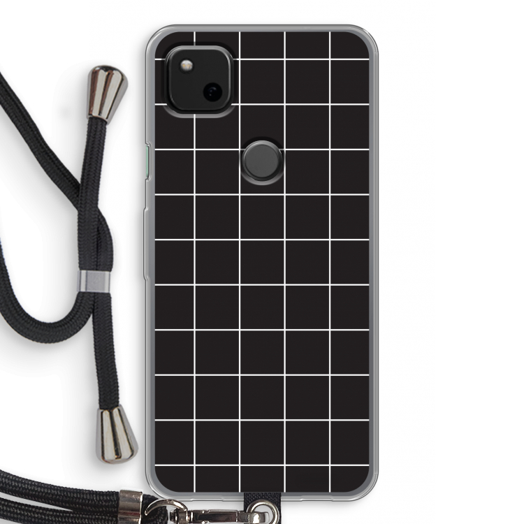 Rooster 2: Pixel 4a Transparant Hoesje met koord