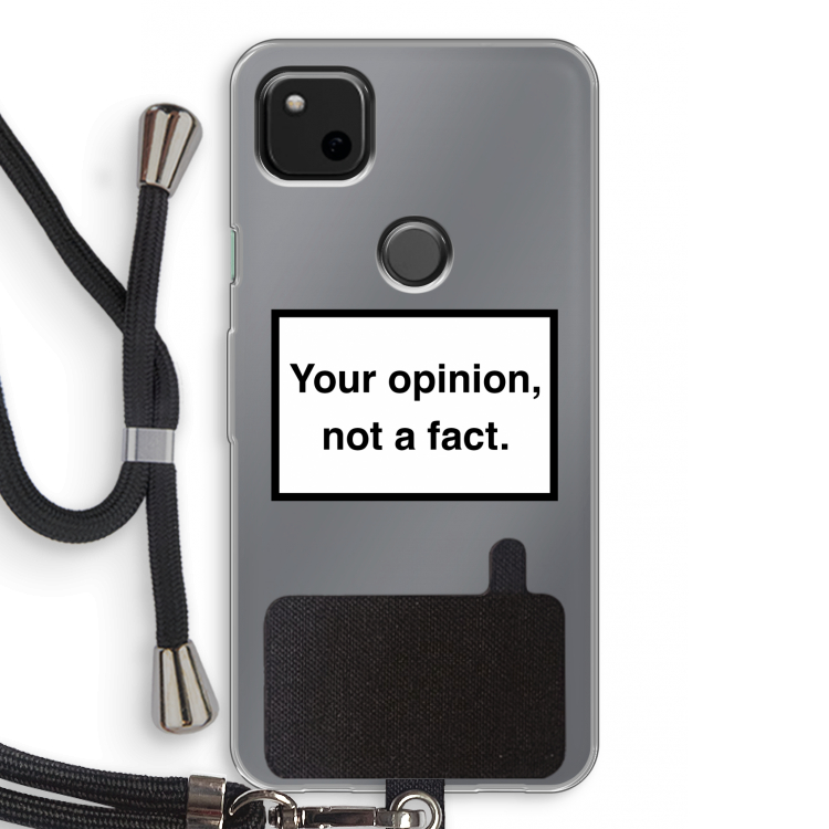 Your opinion: Pixel 4a Transparant Hoesje met koord