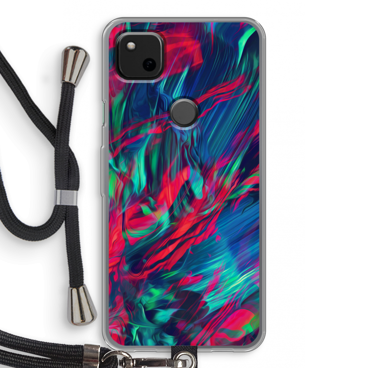 Pilgrims Of The Sea: Pixel 4a Transparant Hoesje met koord