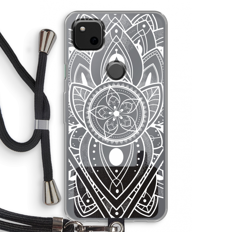 It's Complicated: Pixel 4a Transparant Hoesje met koord