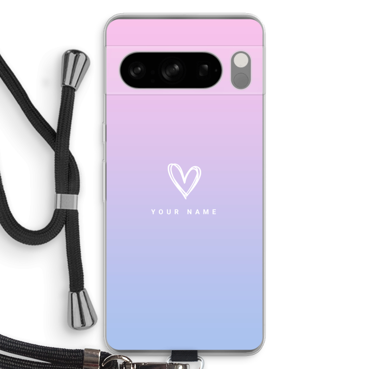 CaseCompany Transparentwithrope_hartjecustom_google
