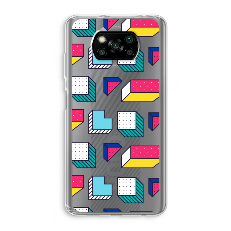 8-bit N°7: Xiaomi Poco X3 NFC Transparant Hoesje