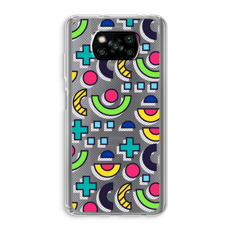 8-bit N°6: Xiaomi Poco X3 NFC Transparant Hoesje