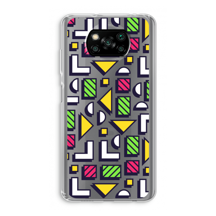 8-bit N°4: Xiaomi Poco X3 NFC Transparant Hoesje