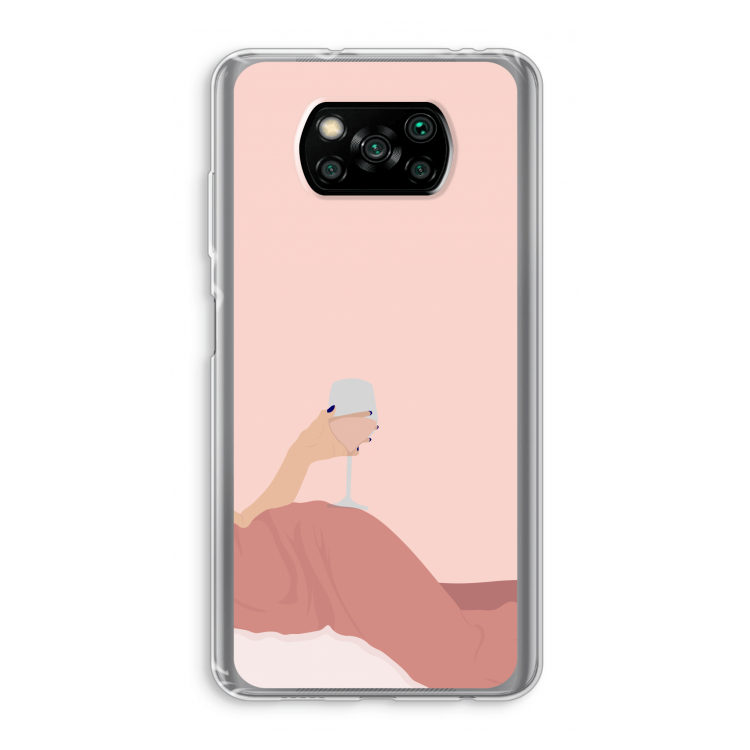 Wine: Xiaomi Poco X3 NFC Transparant Hoesje