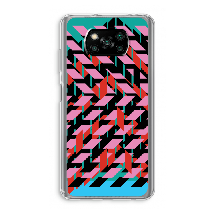Skew Blush 2: Xiaomi Poco X3 NFC Transparant Hoesje
