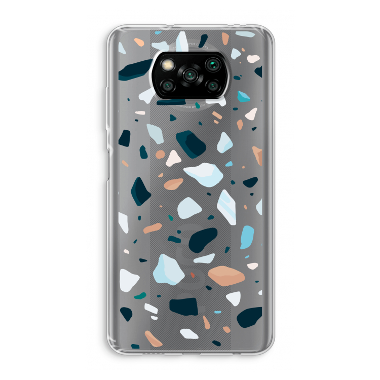 Terrazzo N°13: Xiaomi Poco X3 NFC Transparant Hoesje