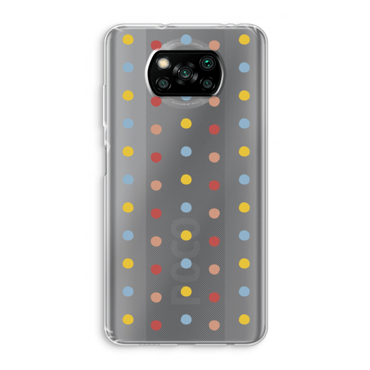 Bollen: Xiaomi Poco X3 NFC Transparant Hoesje
