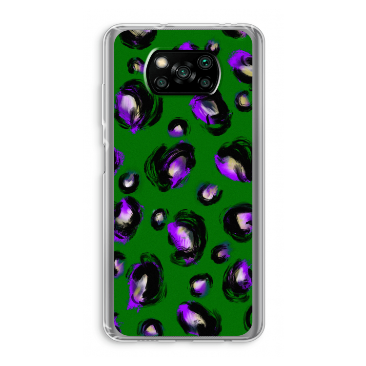 Green Cheetah: Xiaomi Poco X3 NFC Transparant Hoesje