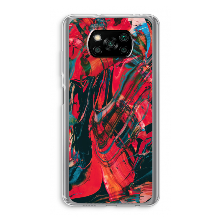 Endless Descent: Xiaomi Poco X3 NFC Transparant Hoesje