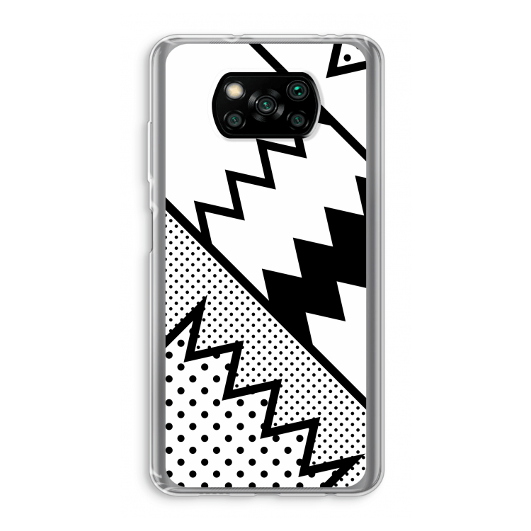 Pop Art #5: Xiaomi Poco X3 NFC Transparant Hoesje