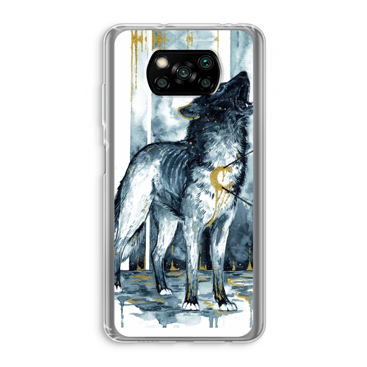 Bleeding Soul: Xiaomi Poco X3 NFC Transparant Hoesje