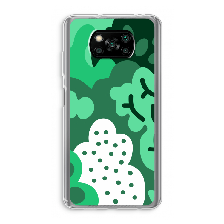 Bushes: Xiaomi Poco X3 NFC Transparant Hoesje