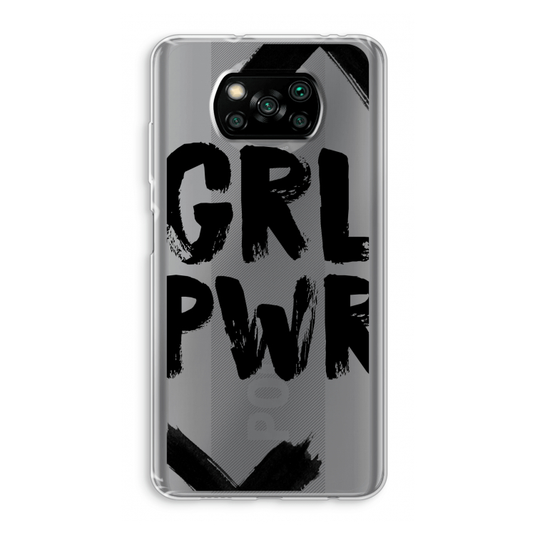 Girl Power #2: Xiaomi Poco X3 NFC Transparant Hoesje