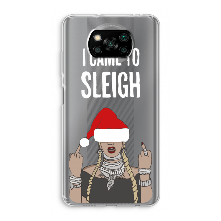 Came To Sleigh: Xiaomi Poco X3 NFC Transparant Hoesje