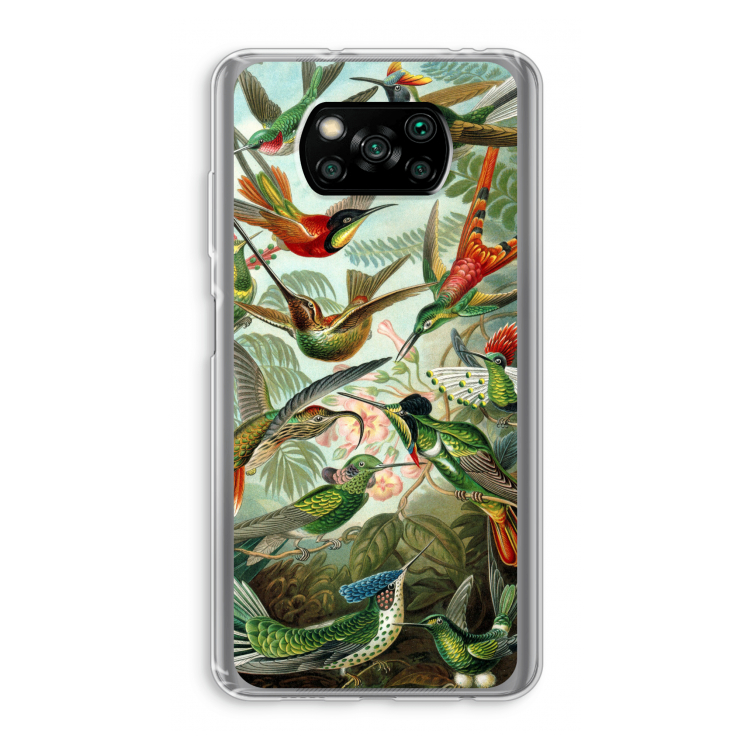 Haeckel Trochilidae: Xiaomi Poco X3 NFC Transparant Hoesje