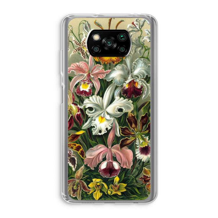 Haeckel Orchidae: Xiaomi Poco X3 NFC Transparant Hoesje