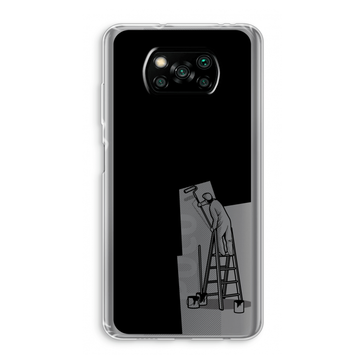 Musketon Painter: Xiaomi Poco X3 NFC Transparant Hoesje