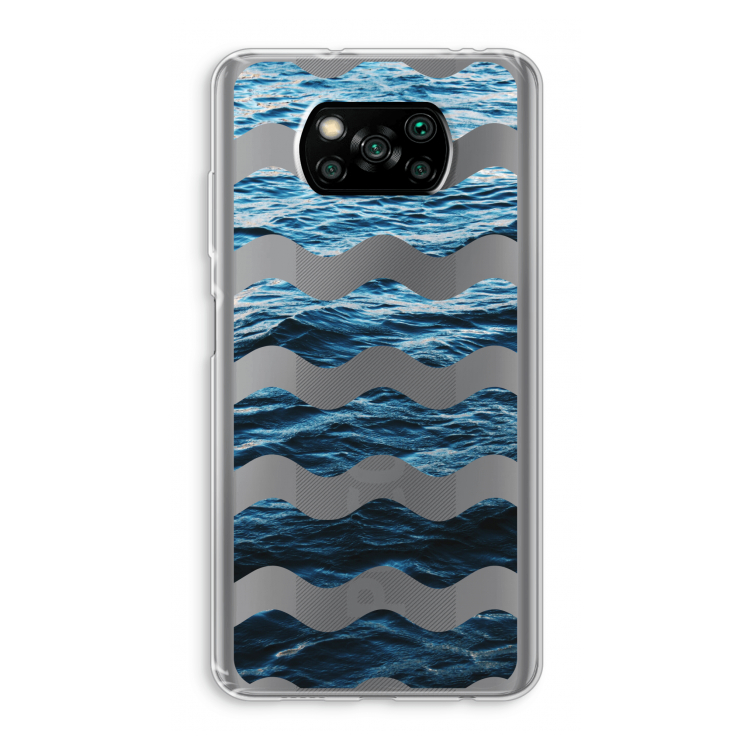 Oceaan: Xiaomi Poco X3 NFC Transparant Hoesje