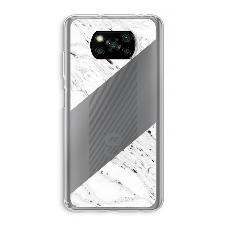 Biggest stripe: Xiaomi Poco X3 NFC Transparant Hoesje