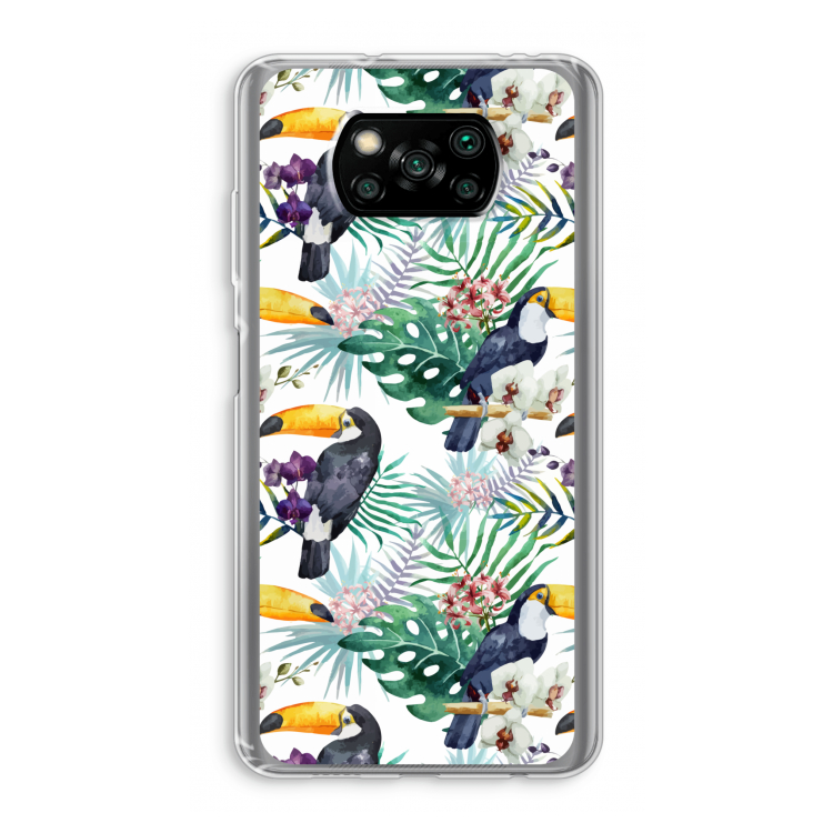 Tukans: Xiaomi Poco X3 NFC Transparant Hoesje