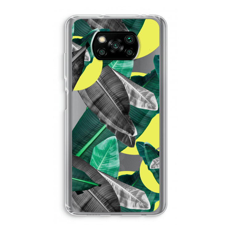 Fantasie jungle: Xiaomi Poco X3 NFC Transparant Hoesje