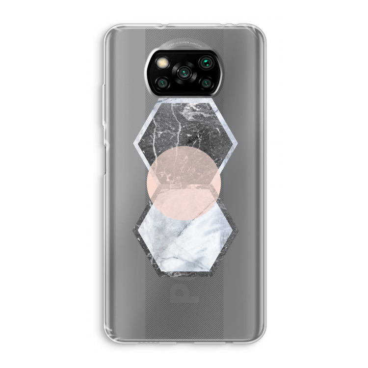 Creatieve toets: Xiaomi Poco X3 NFC Transparant Hoesje