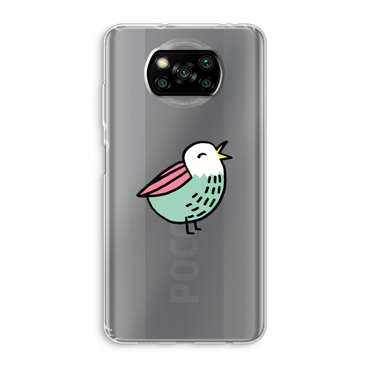 Birdy: Xiaomi Poco X3 NFC Transparant Hoesje