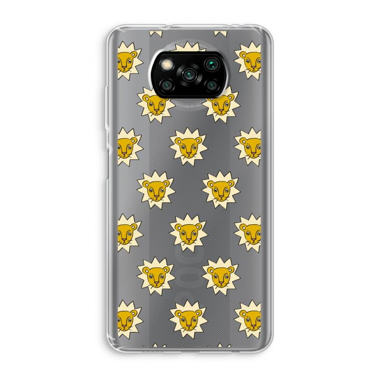 Leeuwenkoppen: Xiaomi Poco X3 NFC Transparant Hoesje