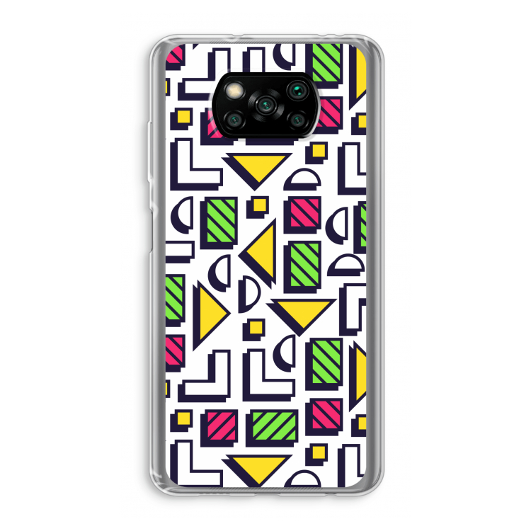 8-bit N°4: Xiaomi Poco X3 NFC Transparant Hoesje