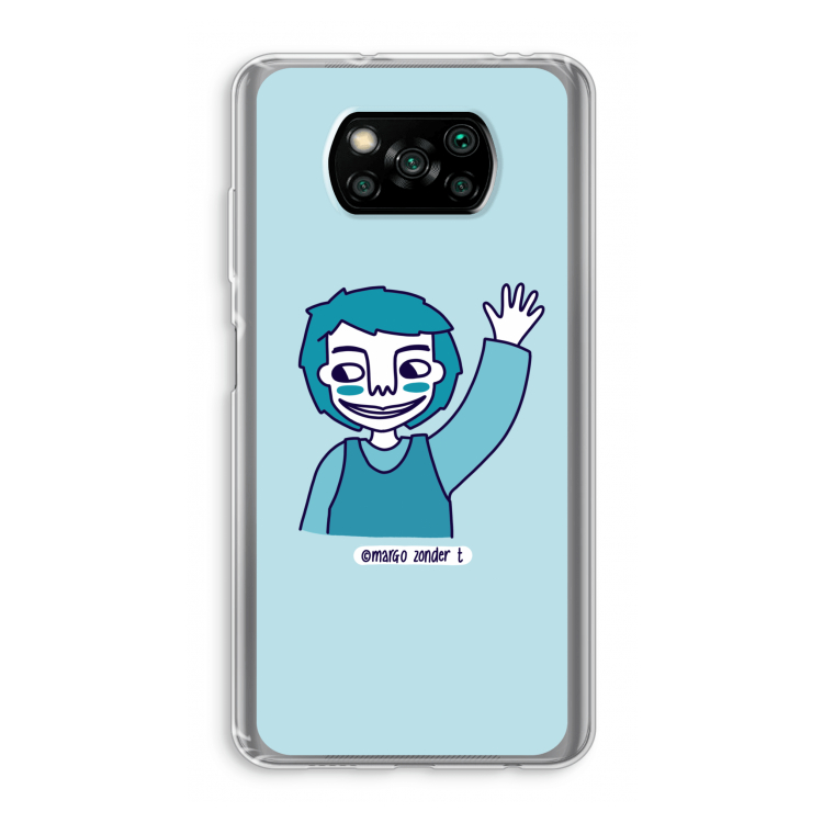 Zwaai: Xiaomi Poco X3 NFC Transparant Hoesje